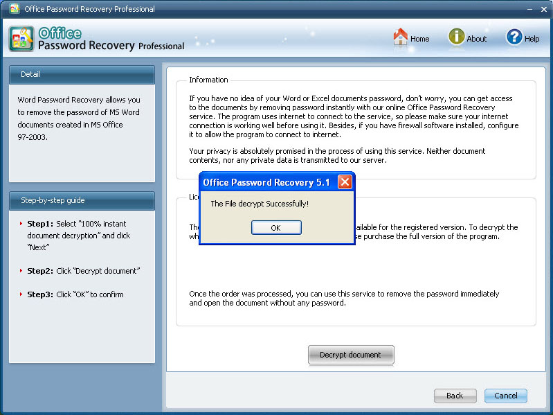 office password recovery tools